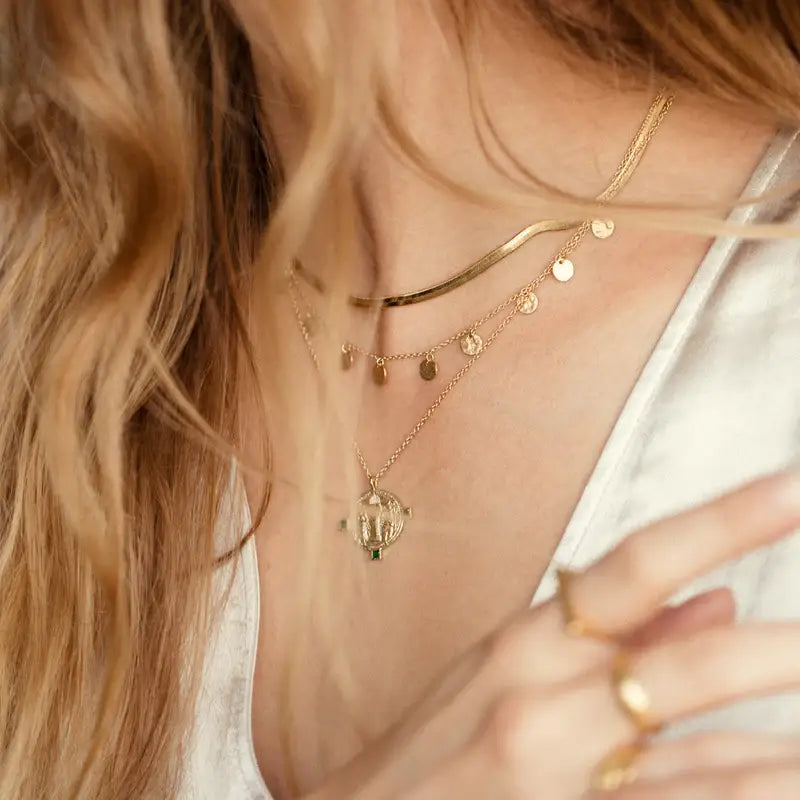 Alceste Necklace | Jewelry Gold Gift Waterproof