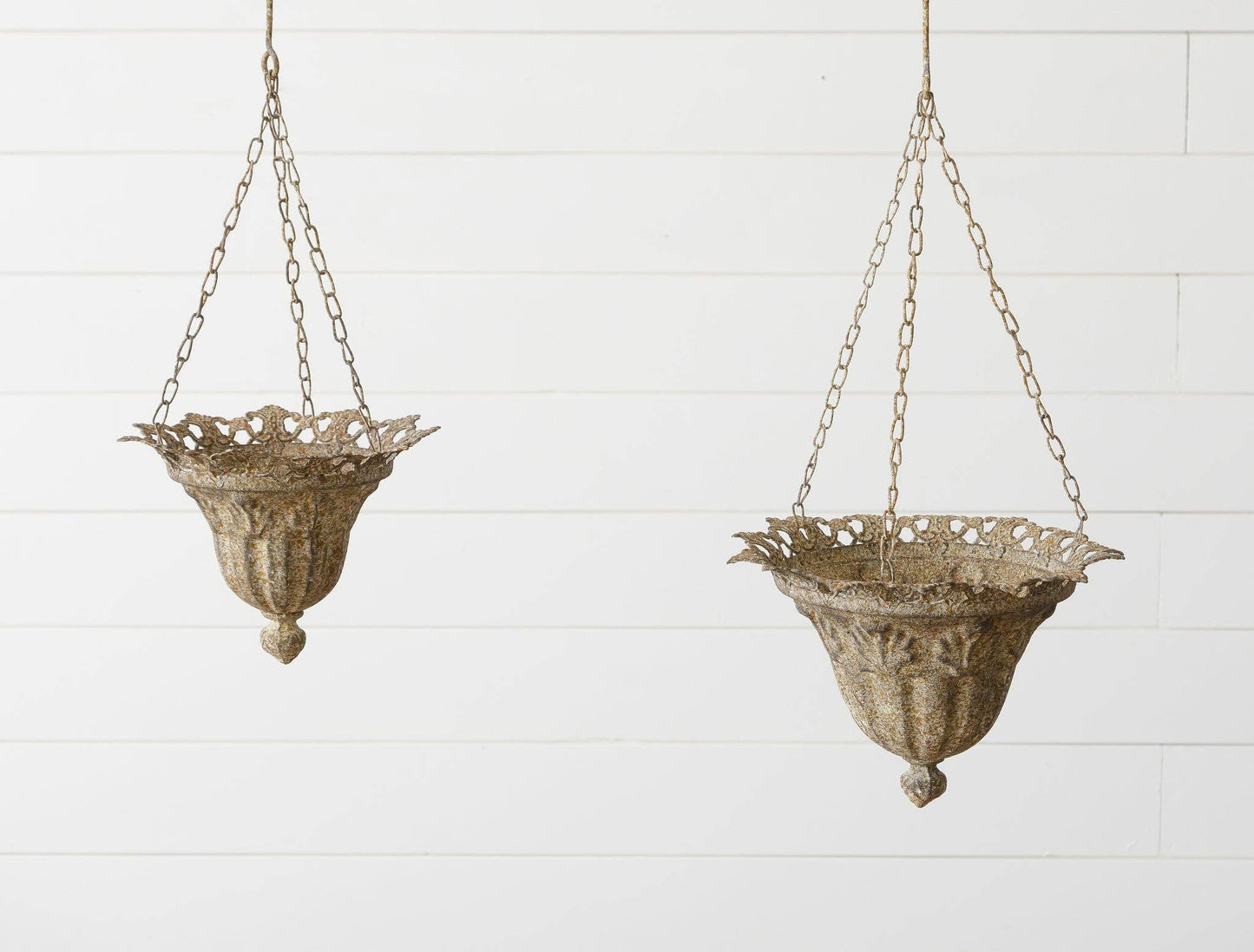 Small Iron Hanging Planter