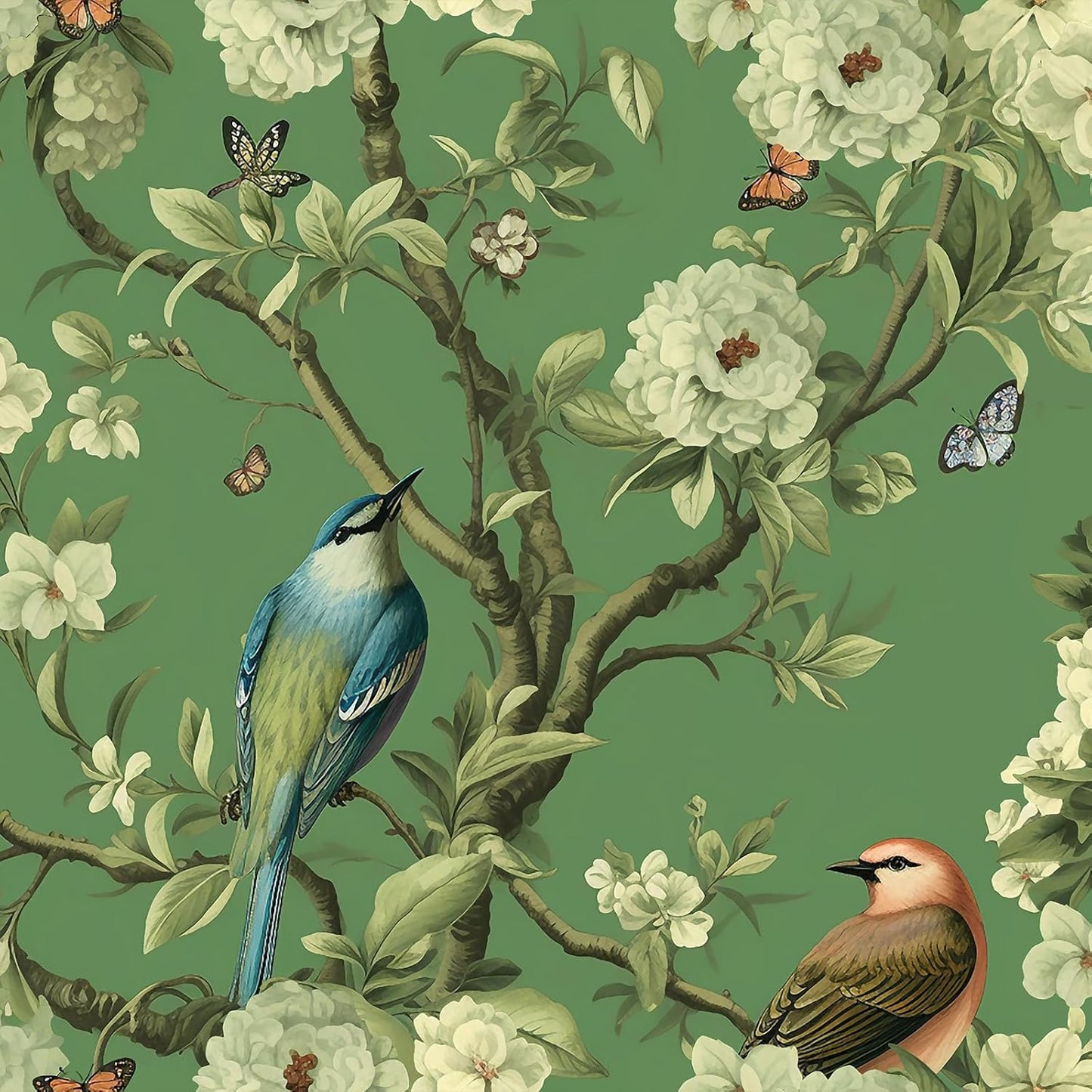 Green Bird Wallpaper