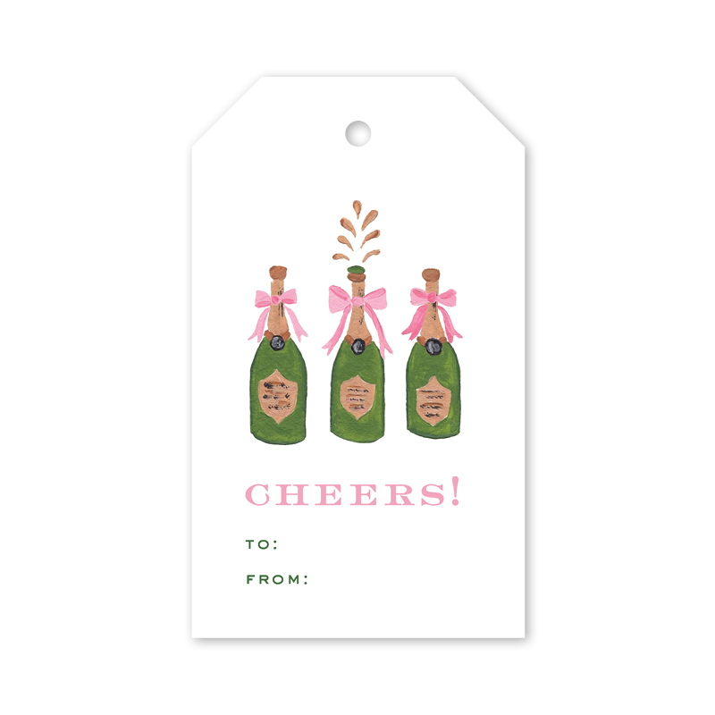 Dogwood Hill - Champagne Cheers Gift Tags