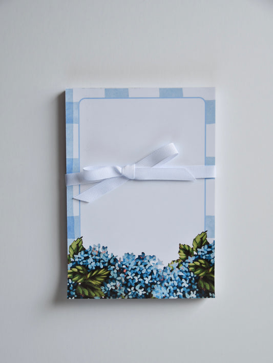 Hydrangea 5x7 Notepad