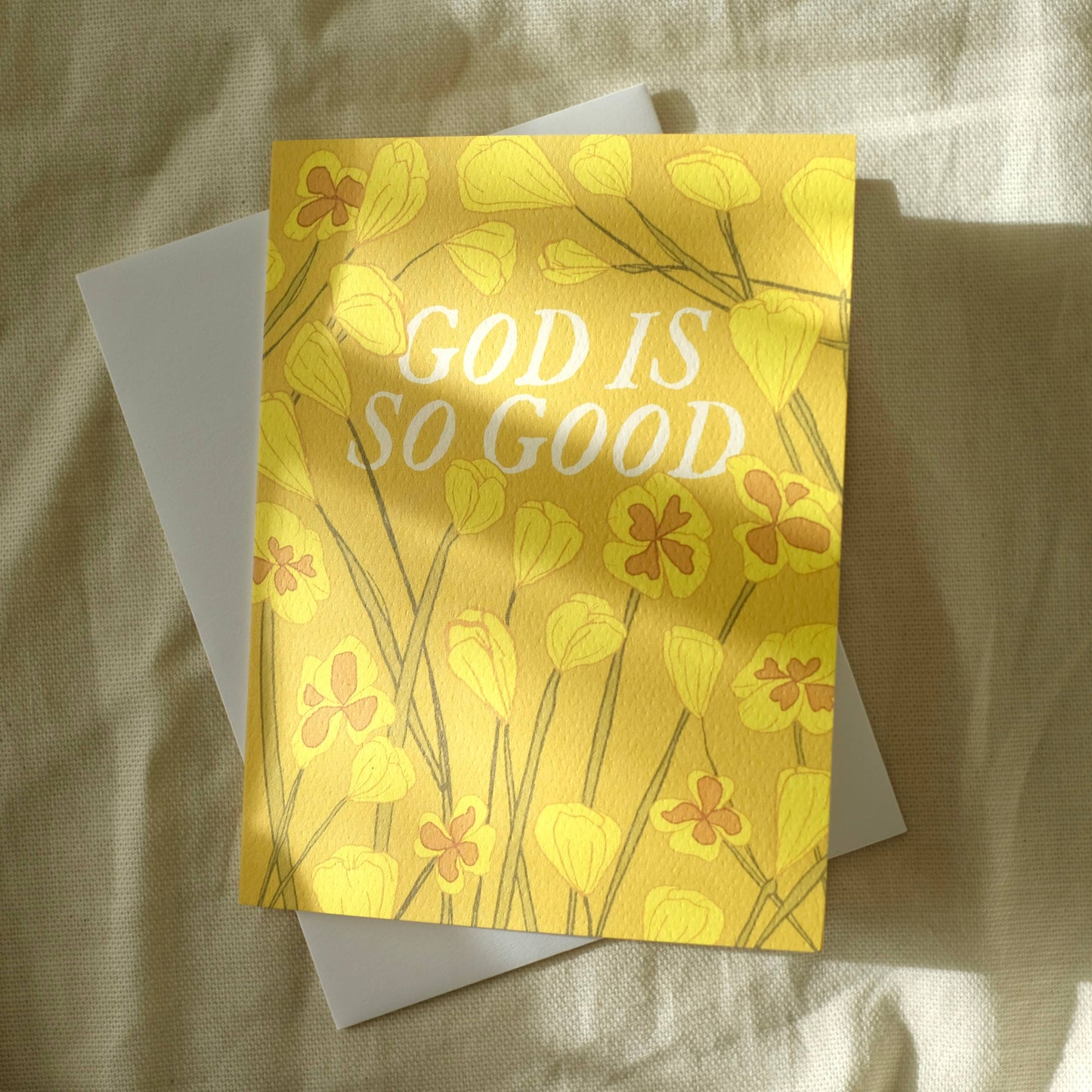annalisa v. sawtell - God Is So Good | Poppies | Botanical Greeting Card | A2