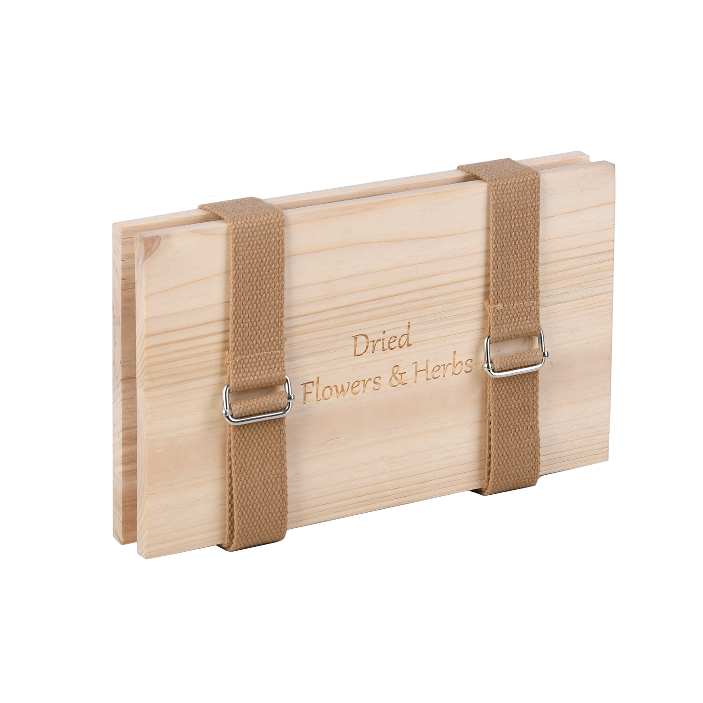 Esschert Design USA - Flower & Herb Press w/Straps, Wood