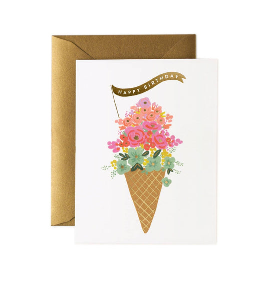 Rifle Paper Co. - Ice Cream Birthday Card