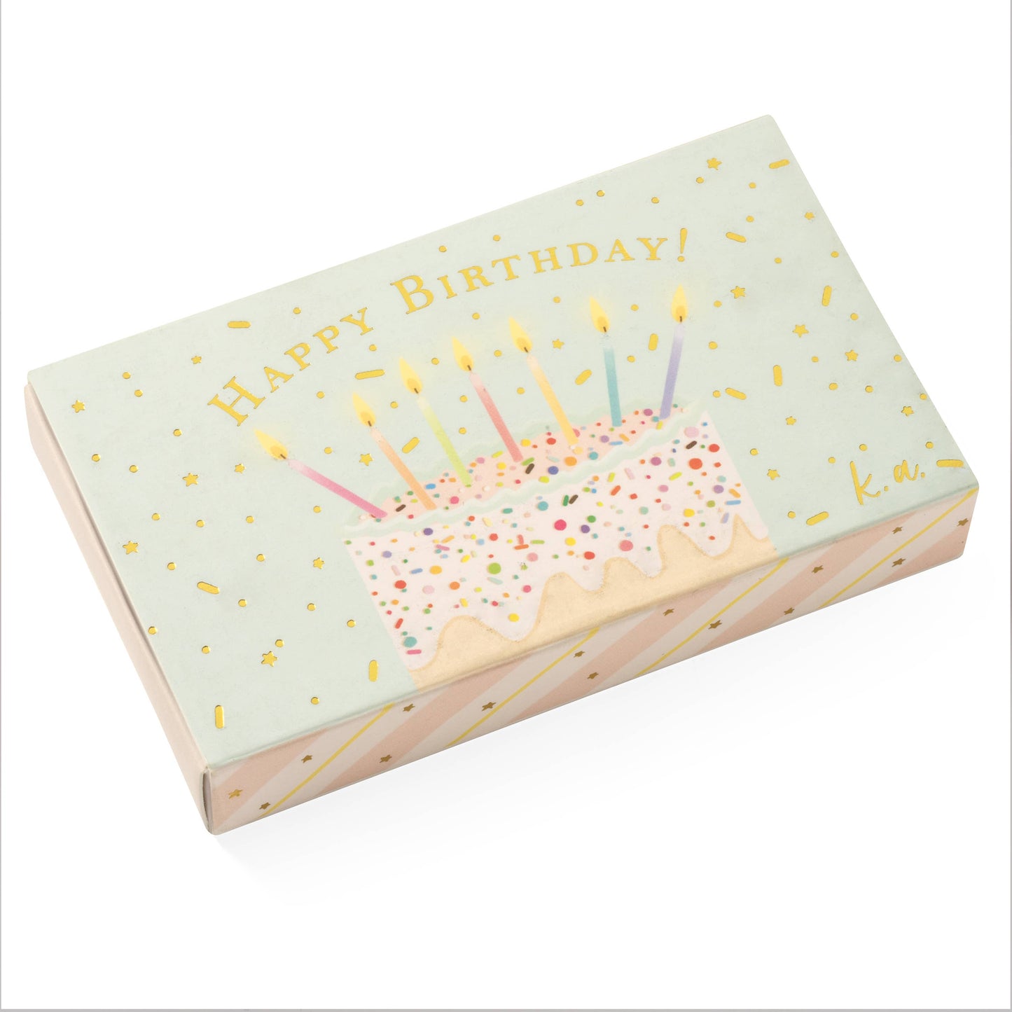 Karen Adams Designs - Happy Birthday Matchbox