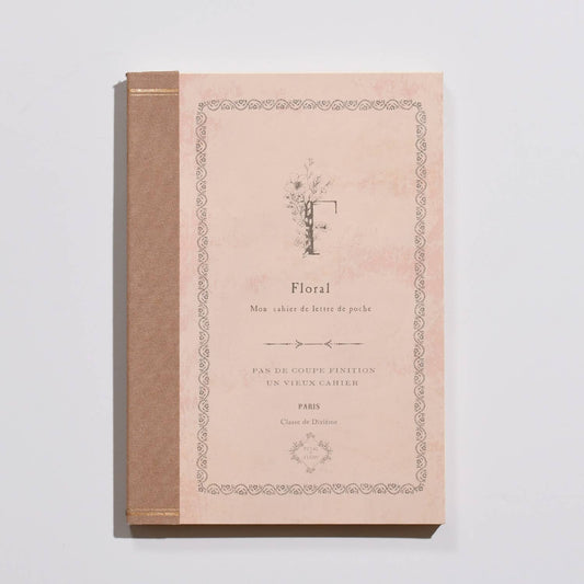 Petal & Flow - B5 Rough NoteBook: Floral | Vintage Style Journal 7"x10"