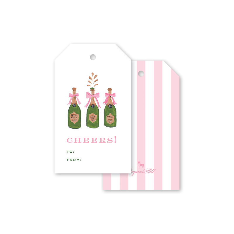 Dogwood Hill - Champagne Cheers Gift Tags