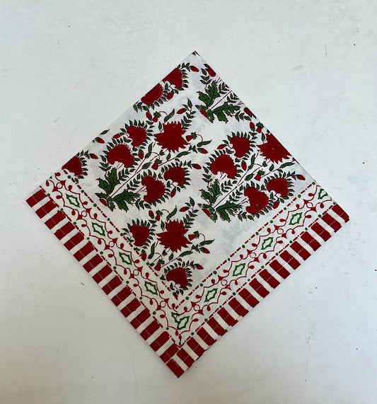 natural habitat - Napkins Firecracker Flower 2814A