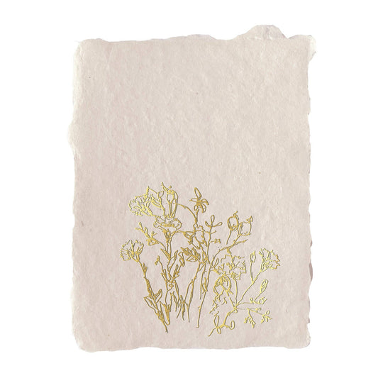 farmette - Golden meadow note card