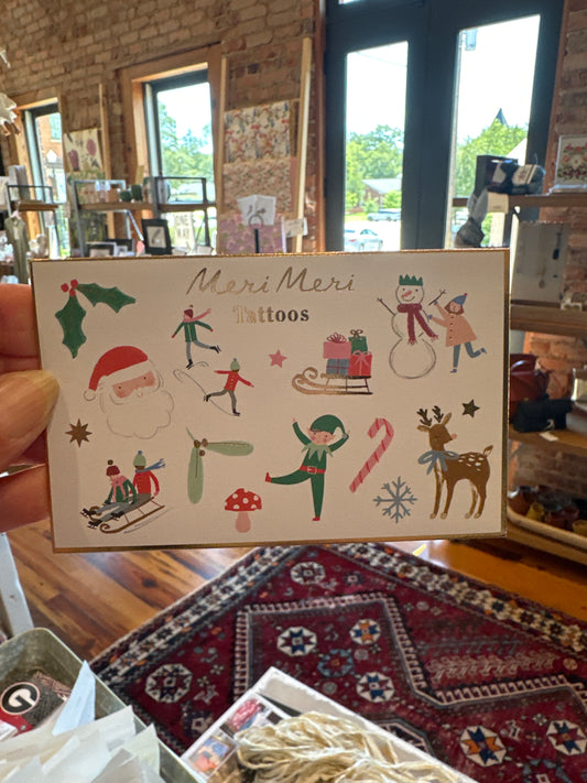Christmas Temporary Tattoos