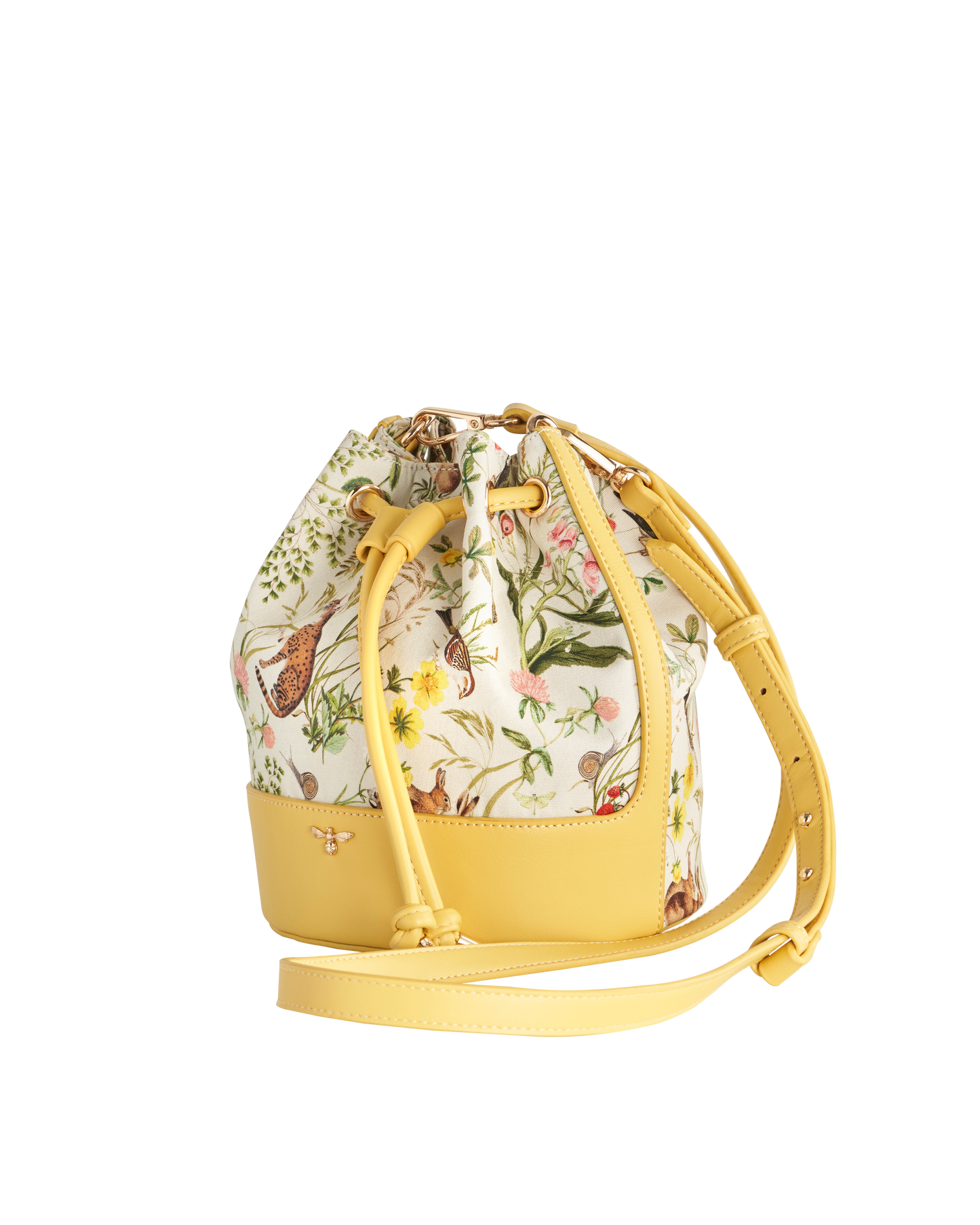 Fable England - Meadow Creatures Marshmellow Yellow Bucket Bag