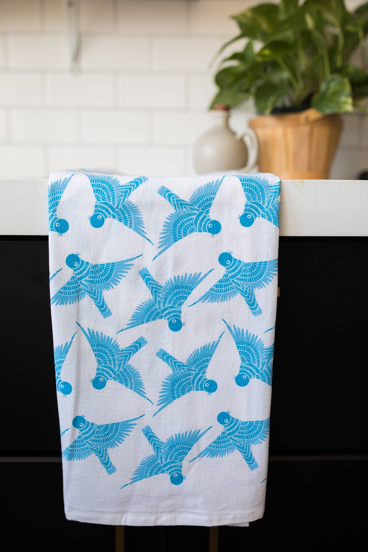 Gingiber - Bluebird Tea Towel