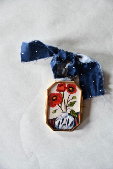 The Vase with Poppies