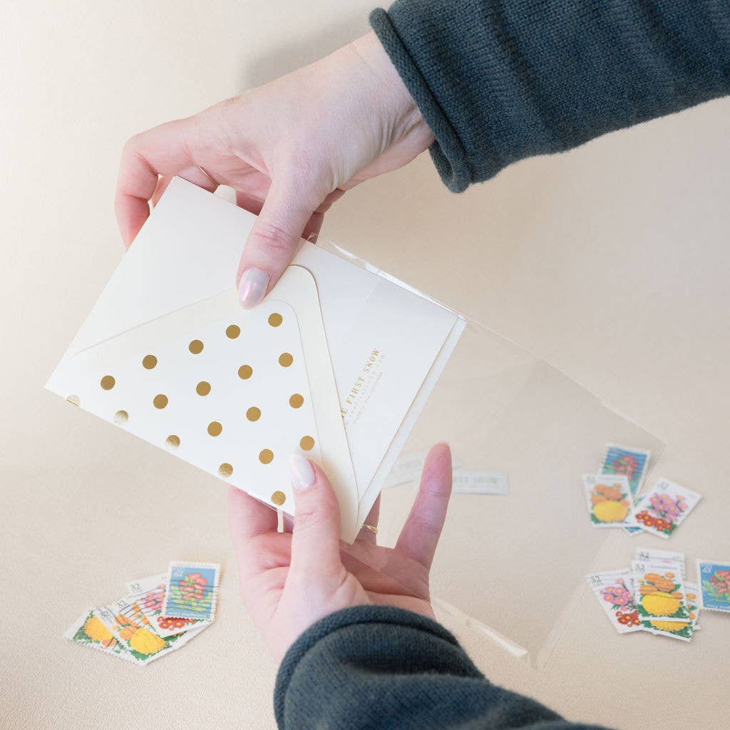 The First Snow - Bee is for Baby Greeting Card