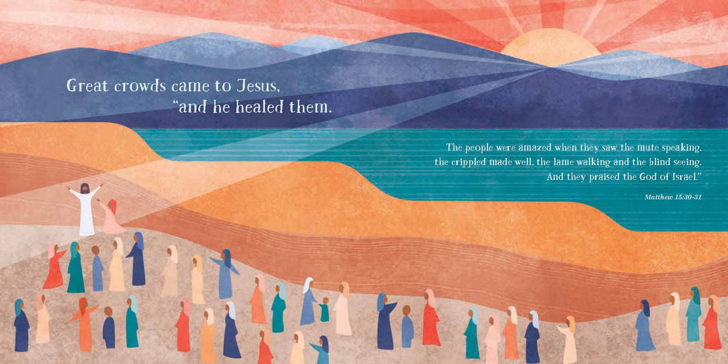 Jesus Heals, Kids' Board Book