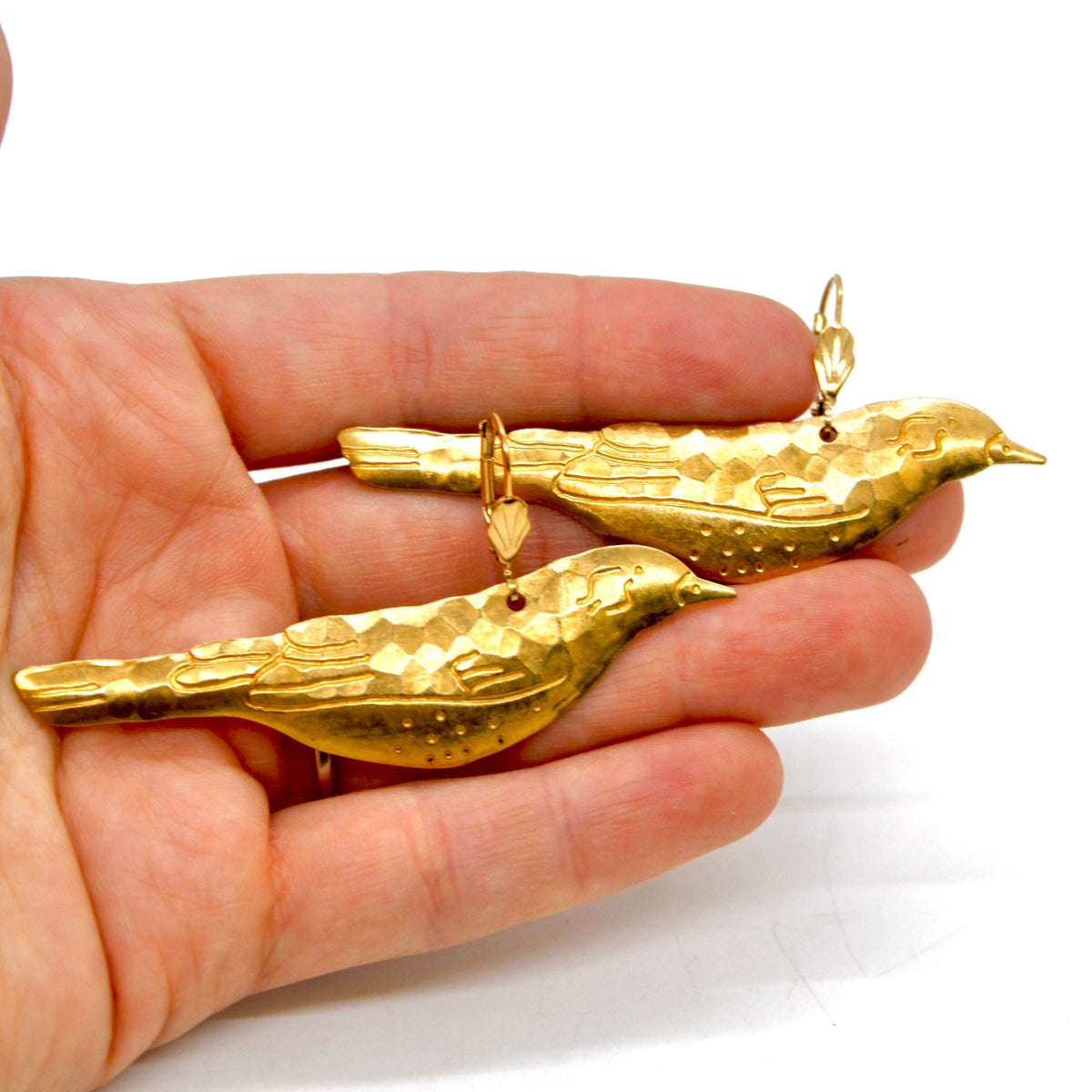 LIZOU - Medium Songbird Earrings  - E4-451