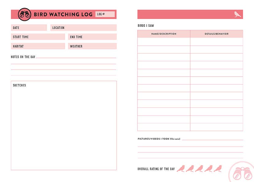 Insight Editions - #1 Pop Culture Publisher - The Bird Watcher's Journal