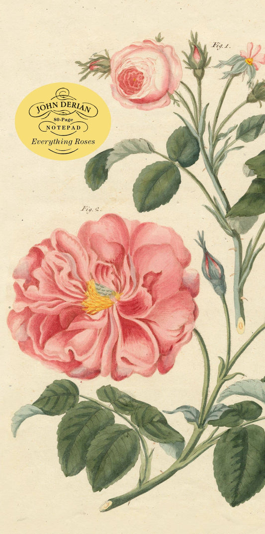 Hachette Book Group - John Derian Paper Goods: Everything Roses Notepad