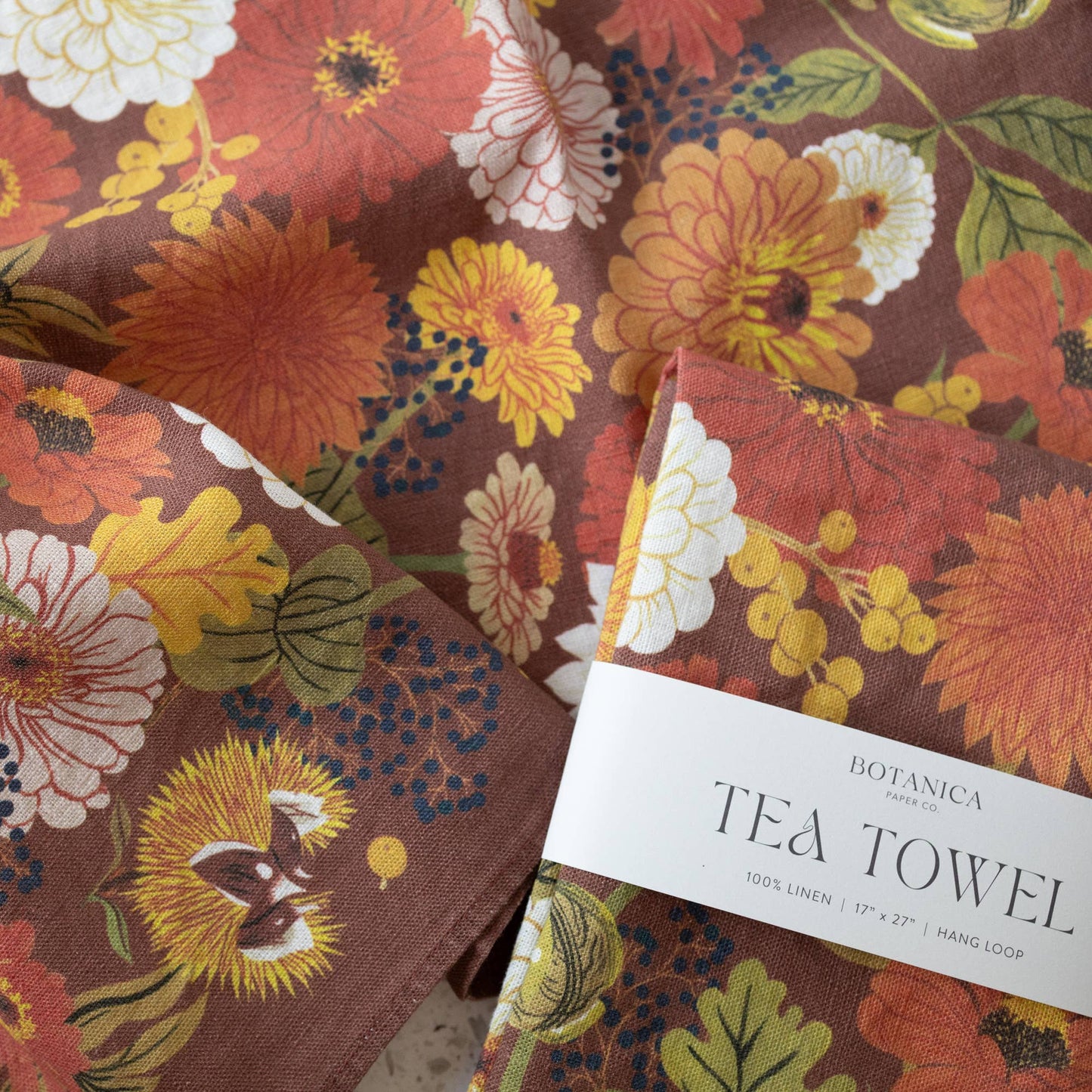 Botanica Paper Co. - AUTUMN | 100% LINEN TEA TOWEL