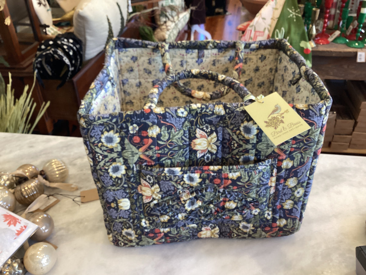 Botanical Quilted Catch All