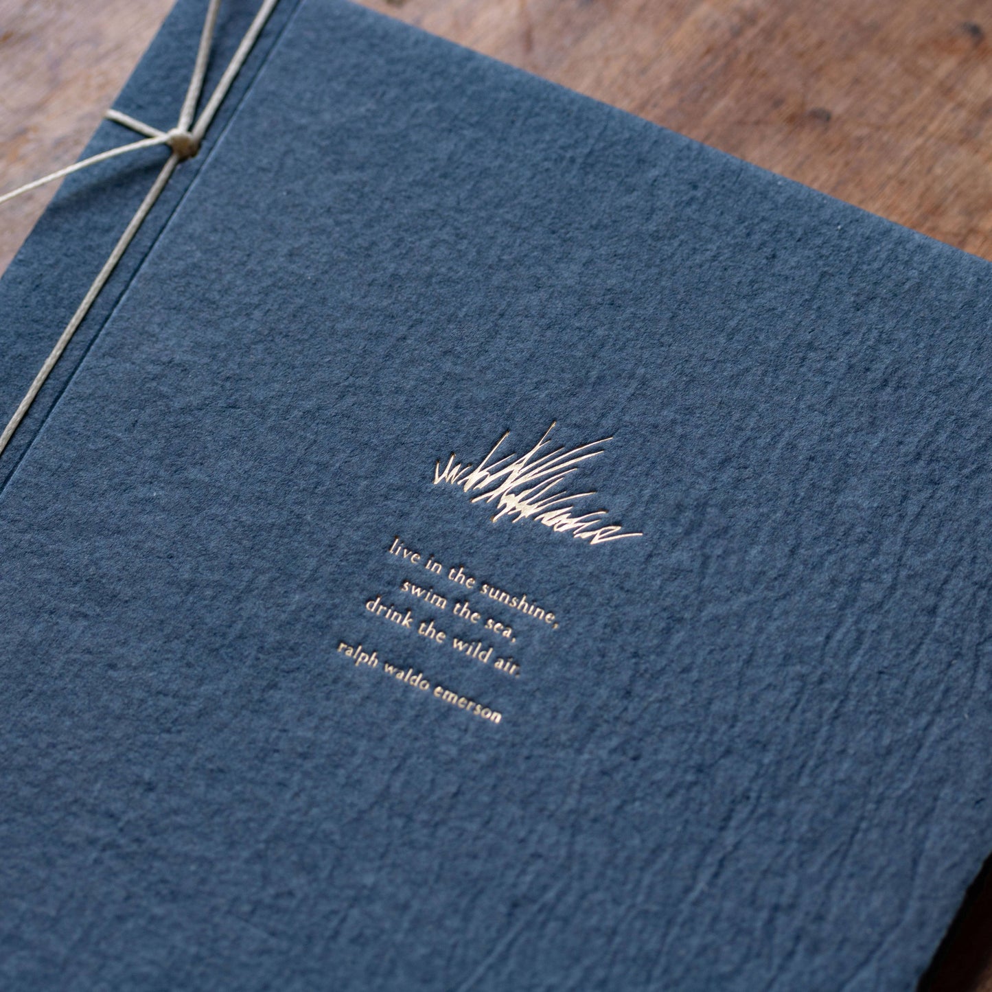 Oblation Papers & Press - Ralph Waldo Emerson Handmade Paper Inspiration Journal