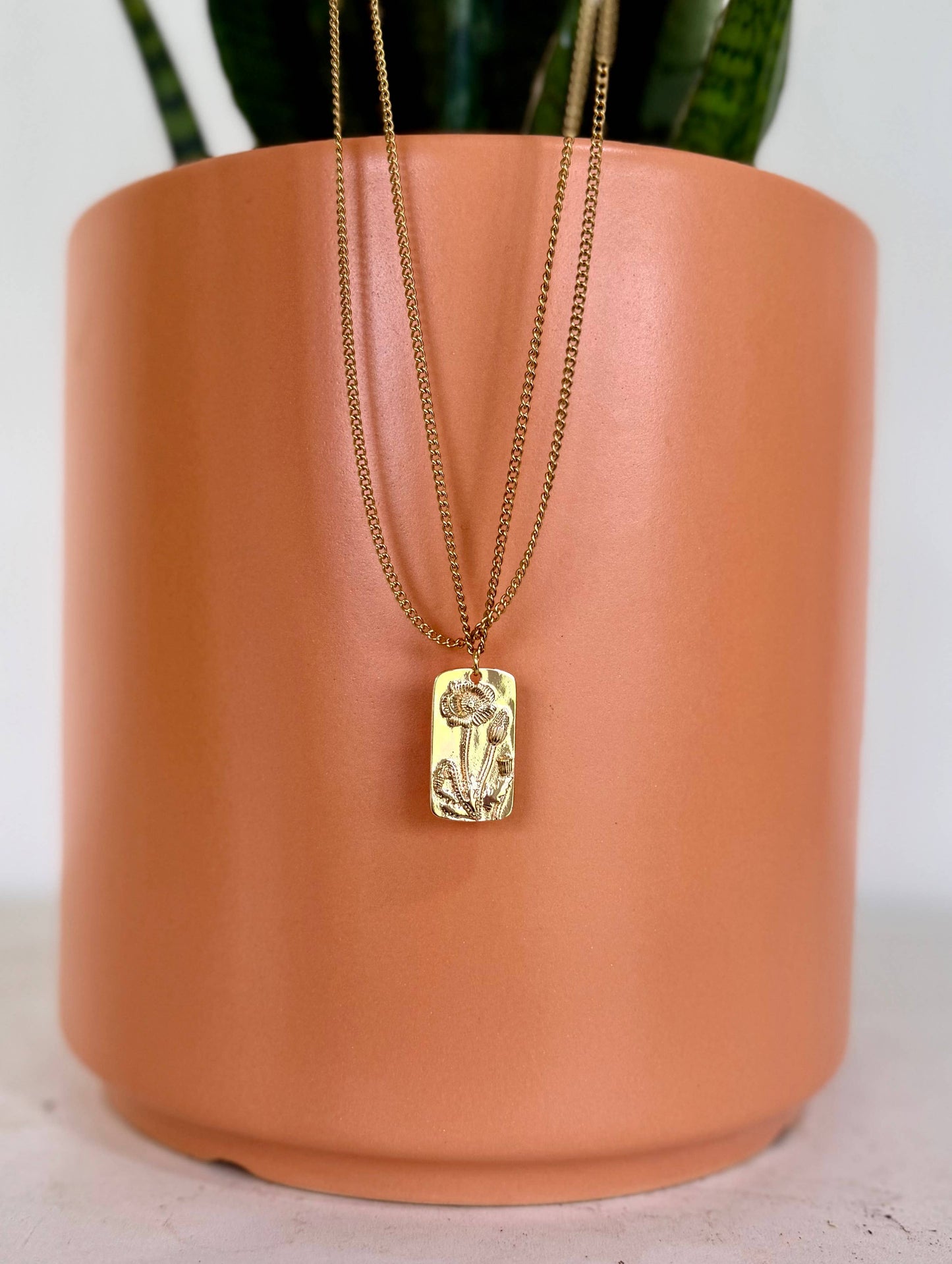 Natalie Clare Collections - Double Poppy Necklace