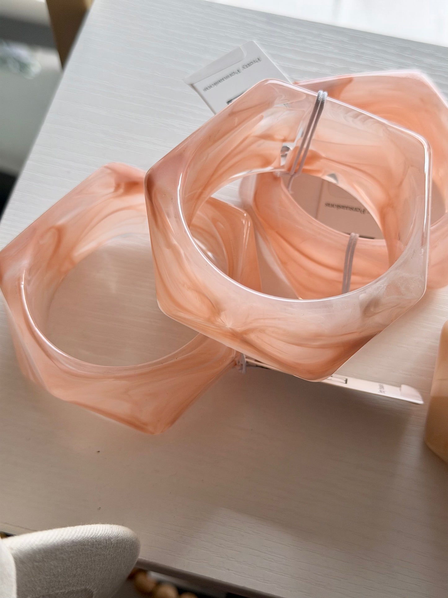Bangle - BLush (Polyresin)