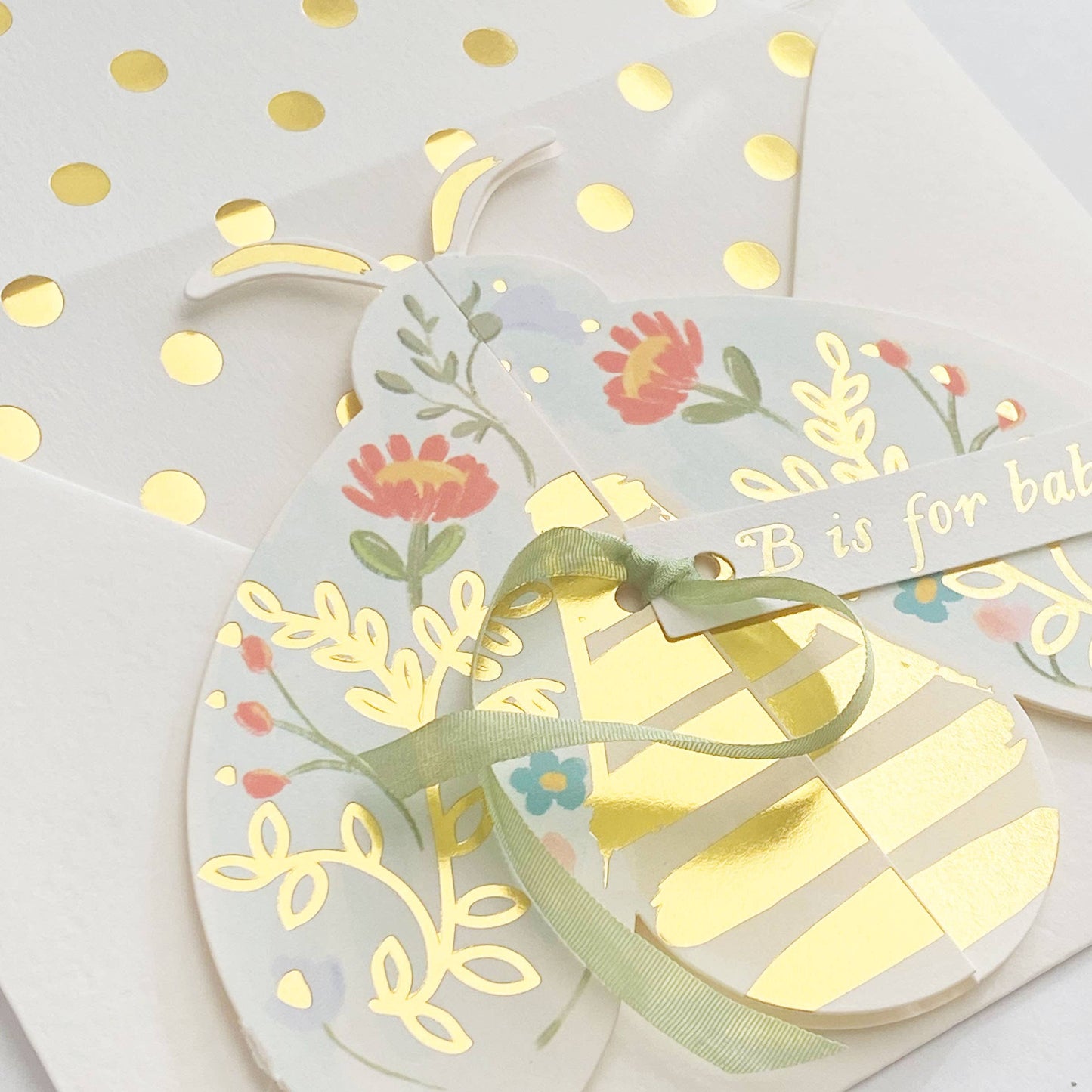 The First Snow - Bee is for Baby Greeting Card
