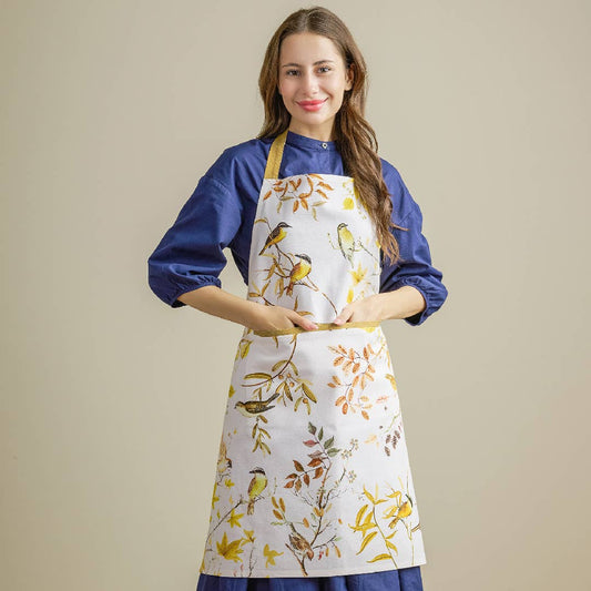 Maison d'Hermine - Design in Every Thread - Apron 100% Cotton - Everyday Cooking - Verdier