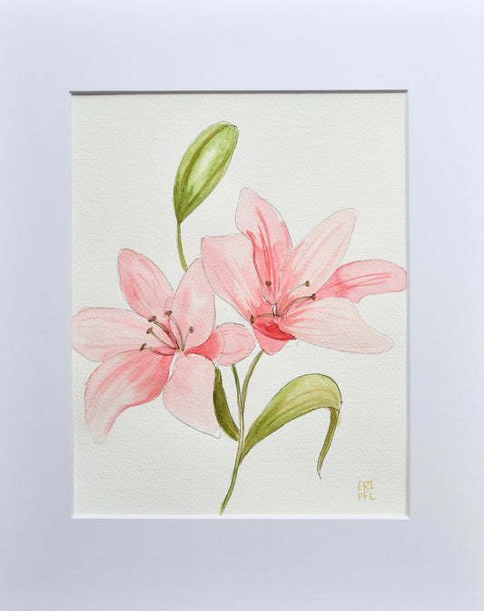 Lilies Original Art