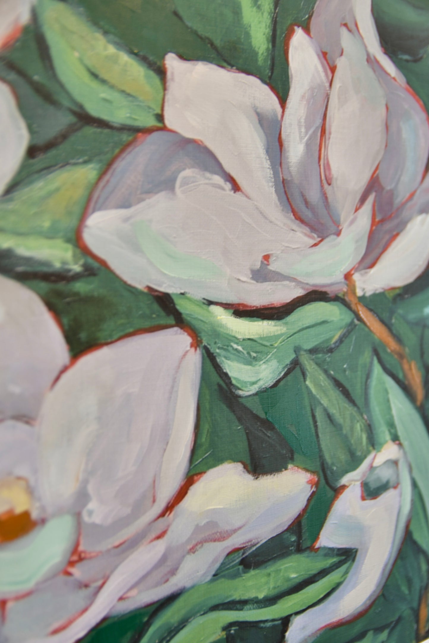 Poetry in Green - Embellished Signed Print