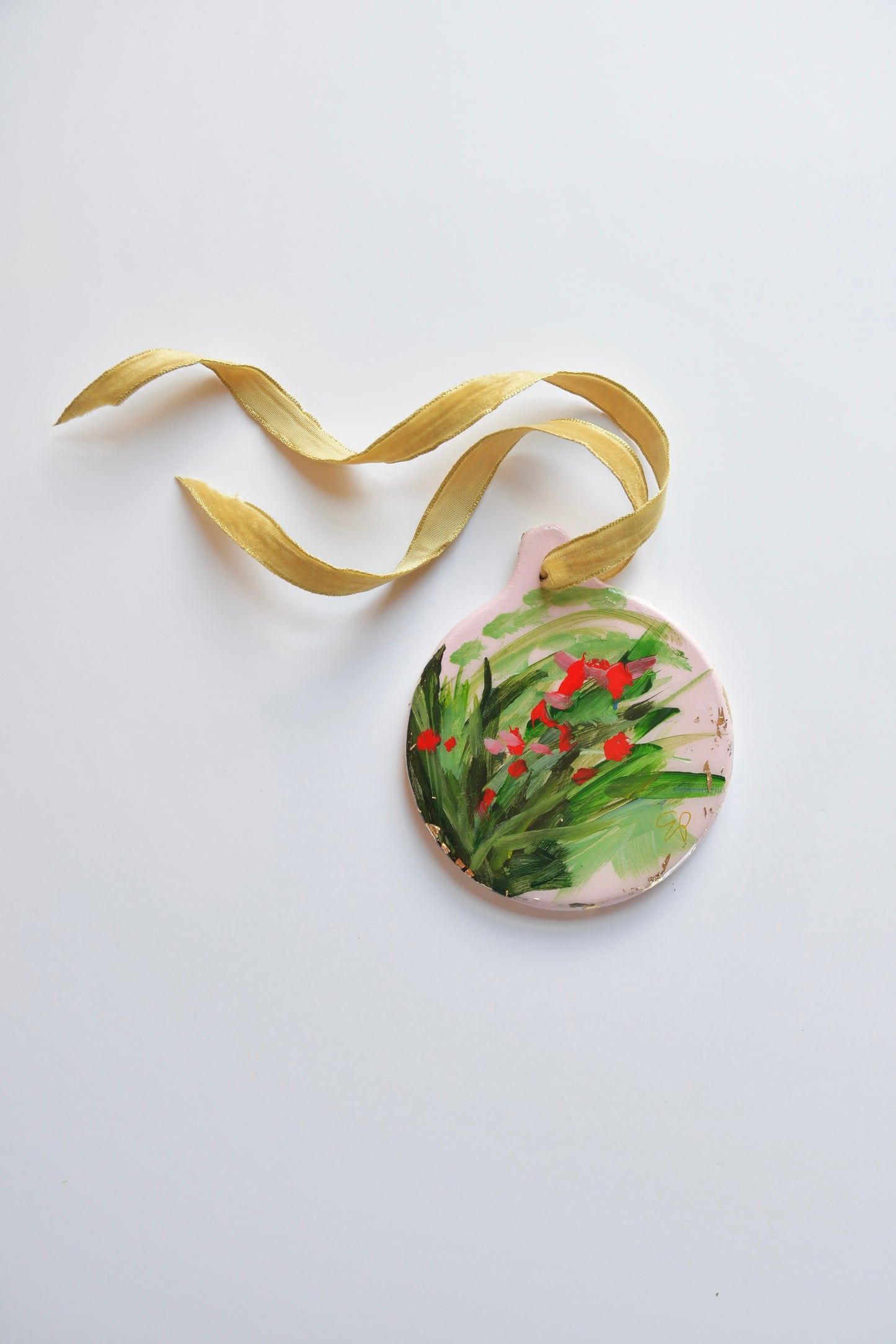 "In the Wind" Signature Collection Ceramic Art Ornament  1 of 10