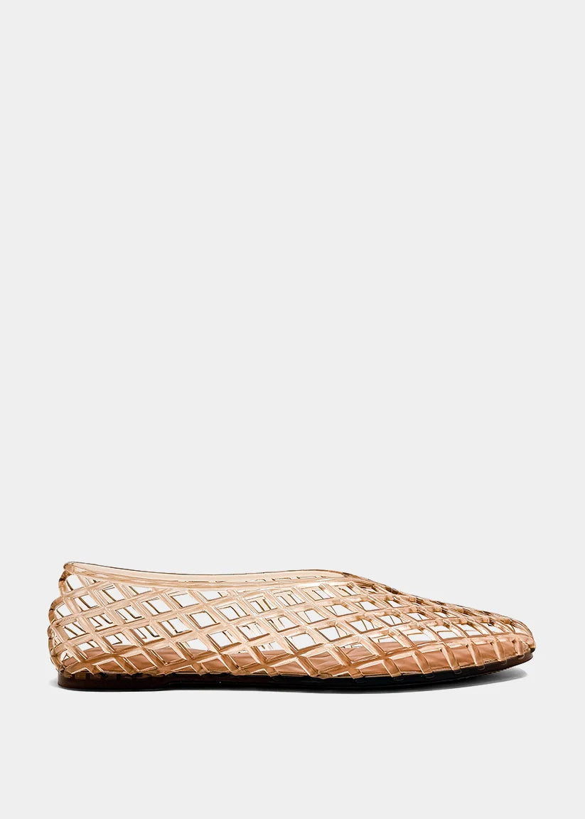 Alana Woven Jelly Flat