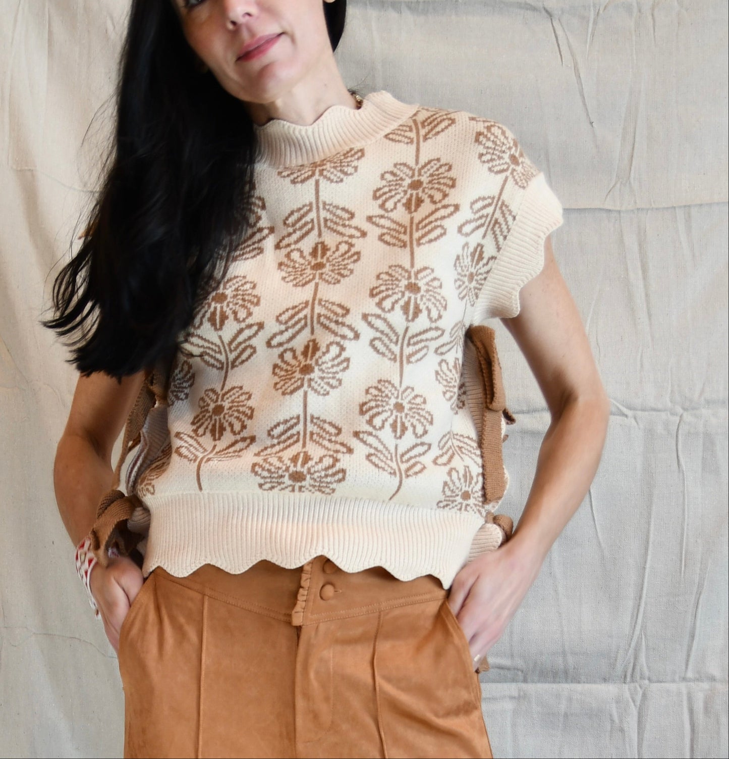 Floral Sweater