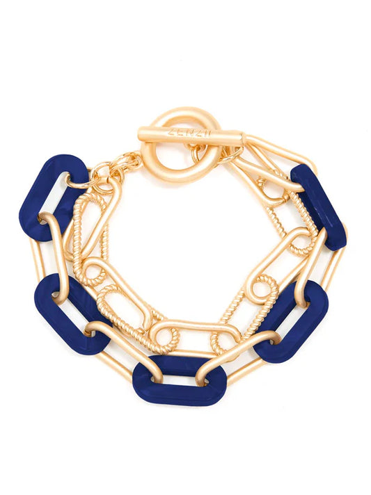 Lenna Gold & Resin Bracelet