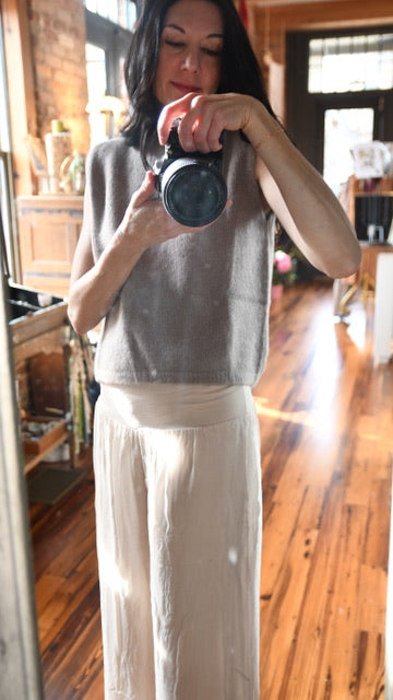 Christina Knit Top Taupe