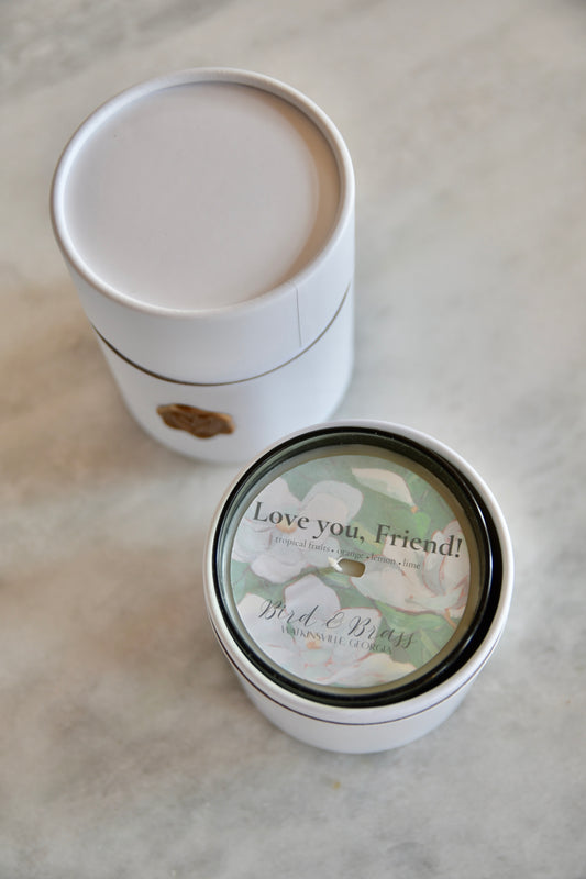 Love you, Friend! - Packaged Candle