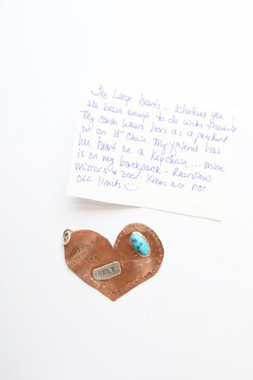 Large Copper Heart