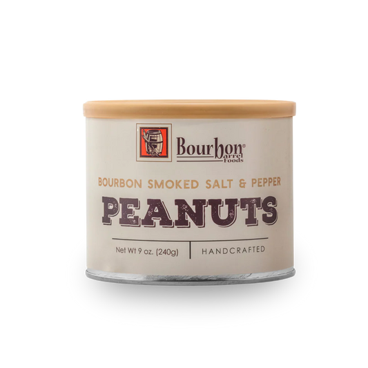 Bourbon Smoked Salt & Pepper Peanuts