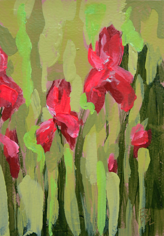 Her Elegance is Effortless - Iris Signed Print