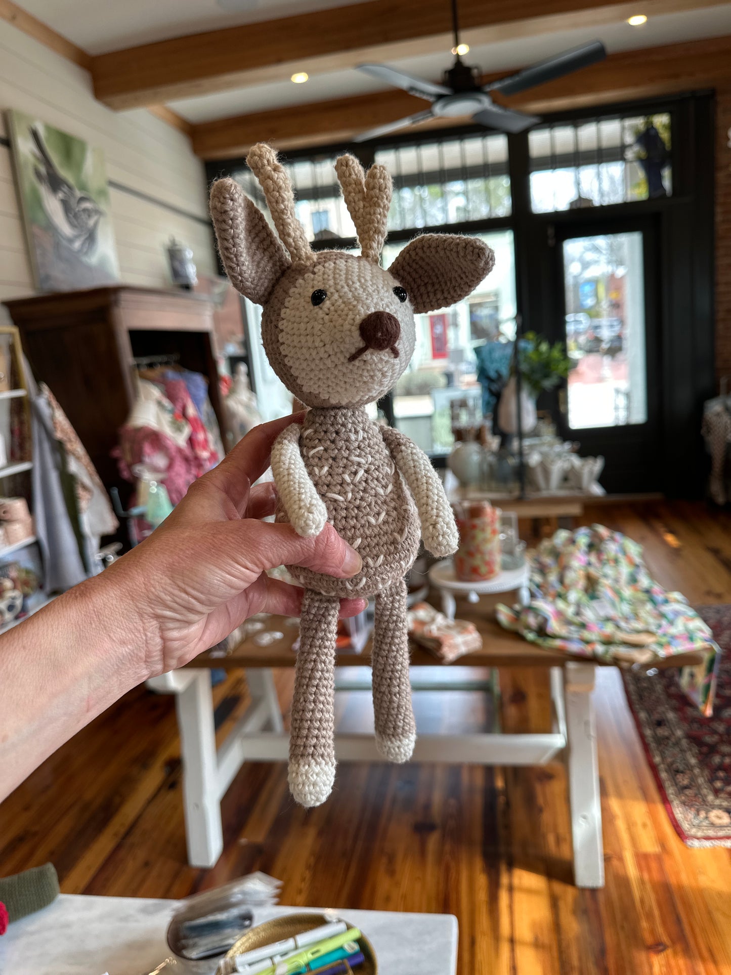 Iris - Crochet Deer