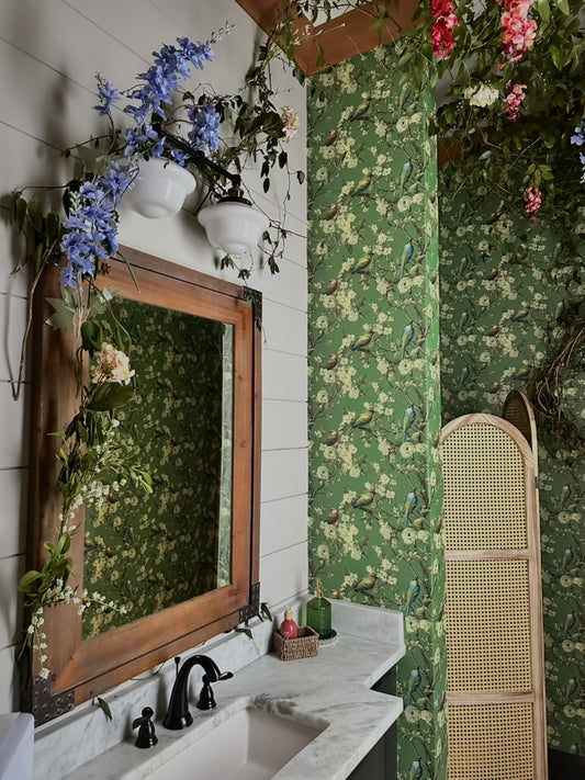 Green Bird Wallpaper