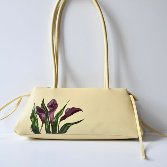 Hand Painted Calla Lily Bag