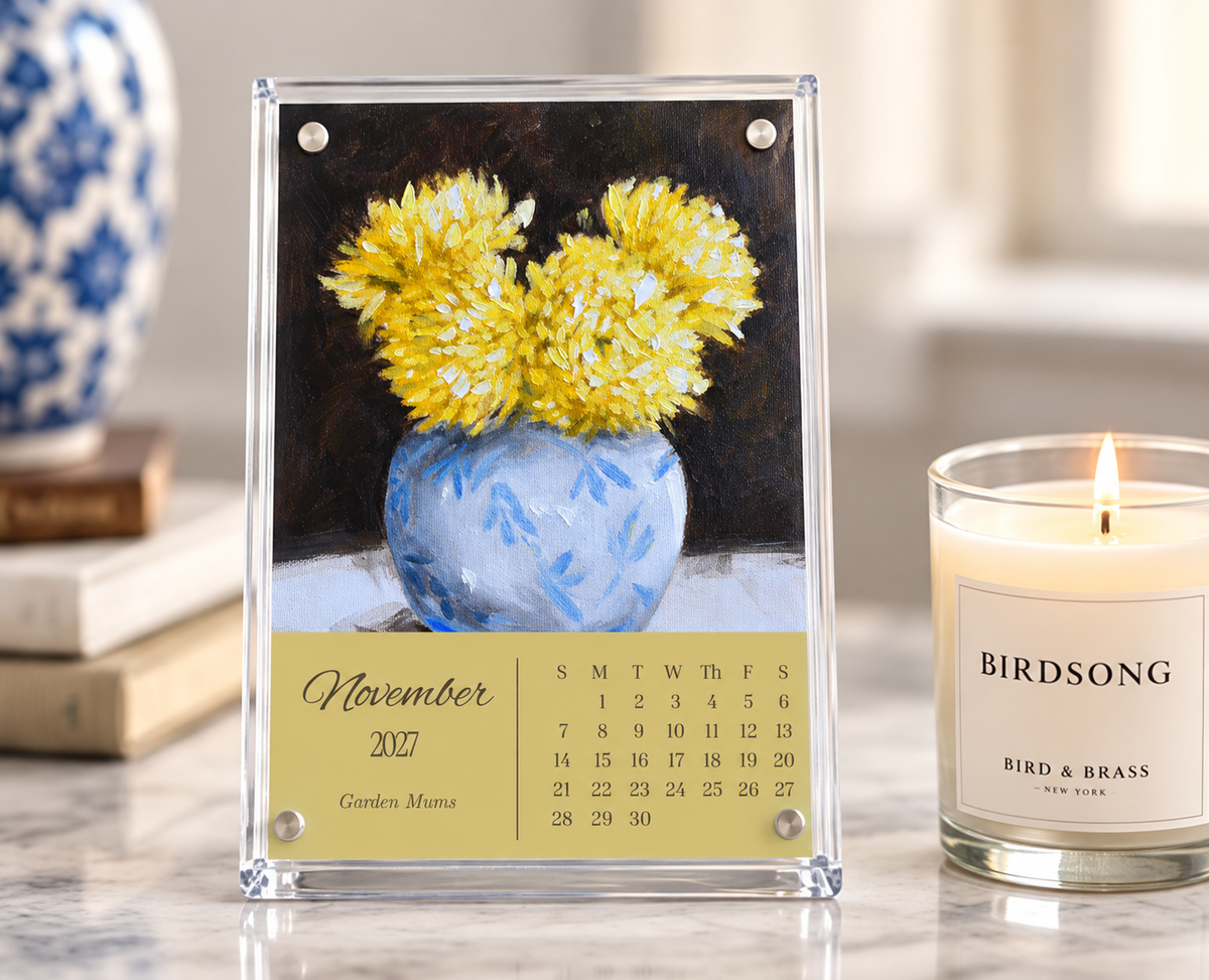 2027 Art Calendar + Frame