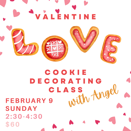 Valentine Cookie Decorating Class