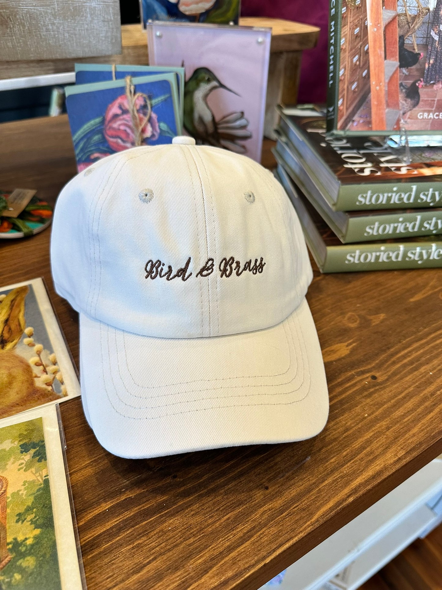 Bird & Brass Cap