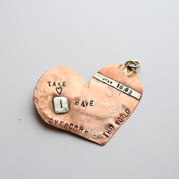 Large Copper Heart