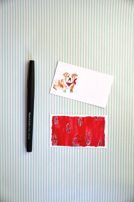 Bulldog Calling Cards