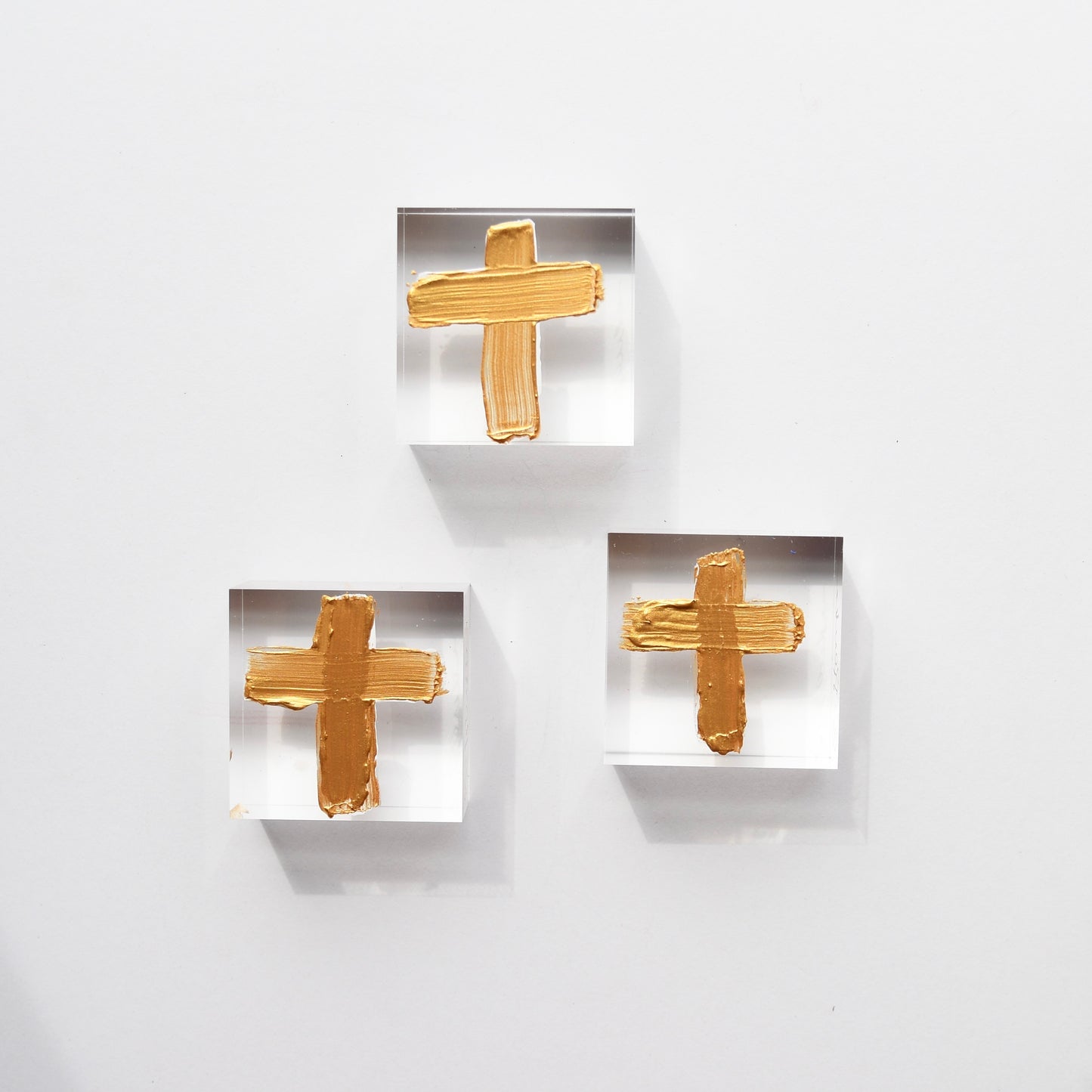 Lucite Cross Original Art