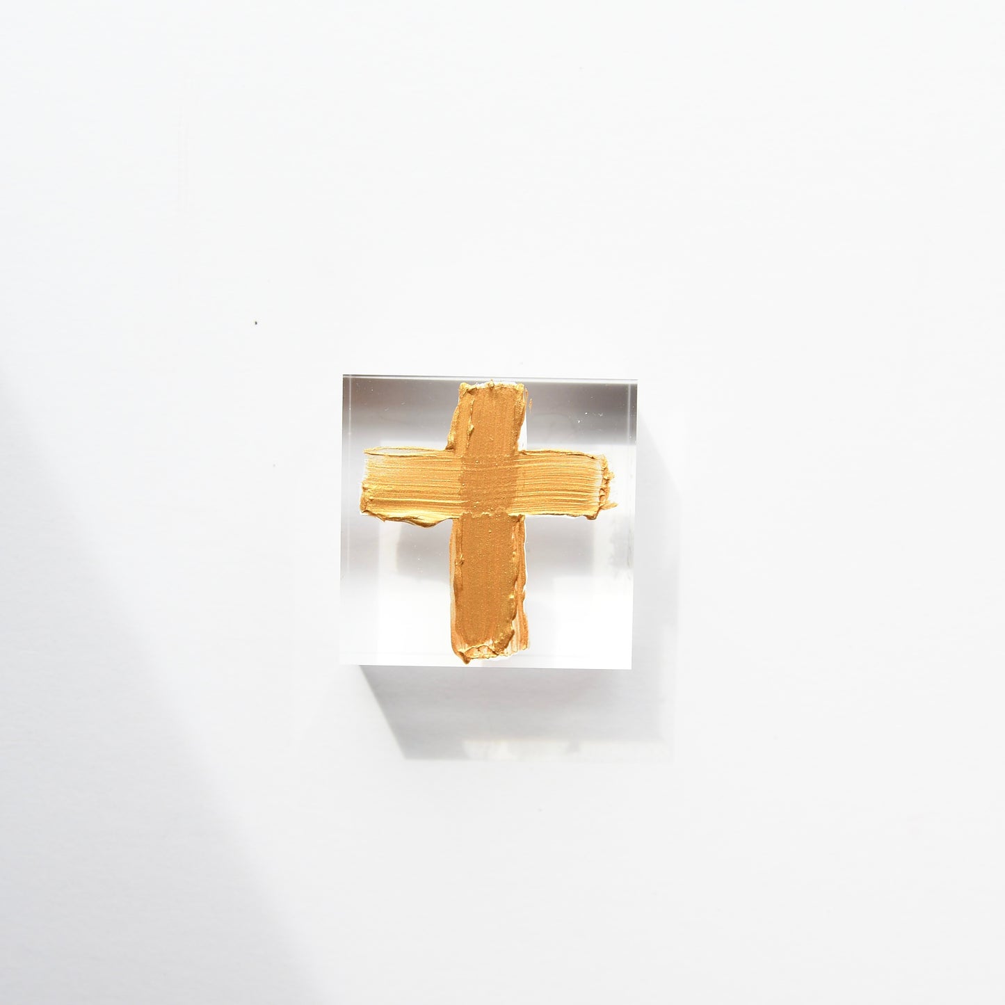 Lucite Cross Original Art